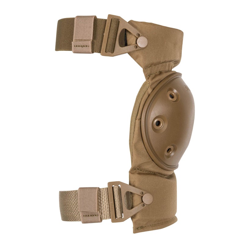 ALTA 52913.14 AltaCONTOUR Knee Protector Pad, Coyote Nylon Fabric, AltaLOK Fastening, Flexible Cap, Round, Coyote - Image 2